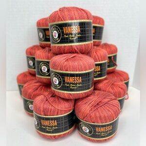 Universal Yarns Inc. Vanessa 50/50 Viscose-Dralon Color 1550 18 Skein Lot New!